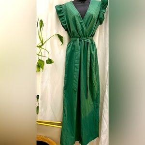 Elegant Green Jumpsuit